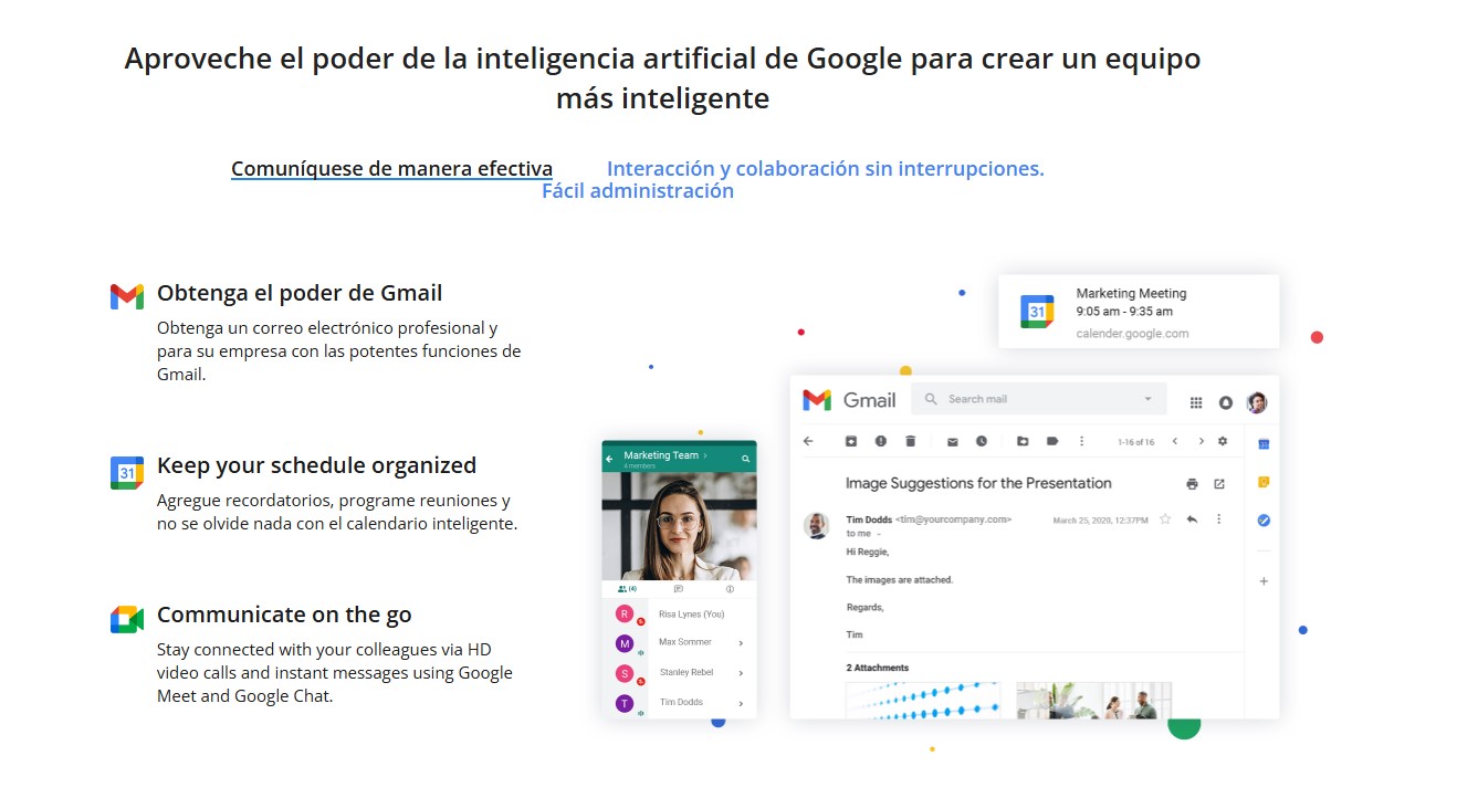 Panel de Control Google Workspace Venezuela