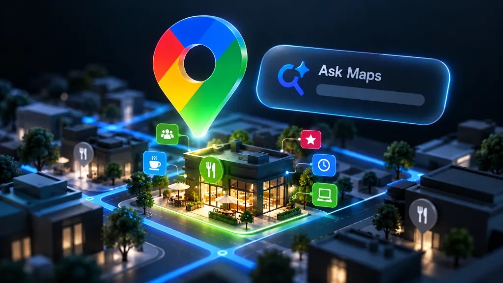 Google Ask Maps y cómo optimizar negocios locales para recomendaciones de Gemini